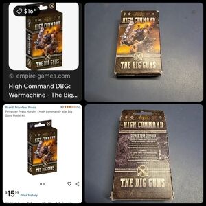 Warmachine: High Command - The Big Guns Expansion (2013)